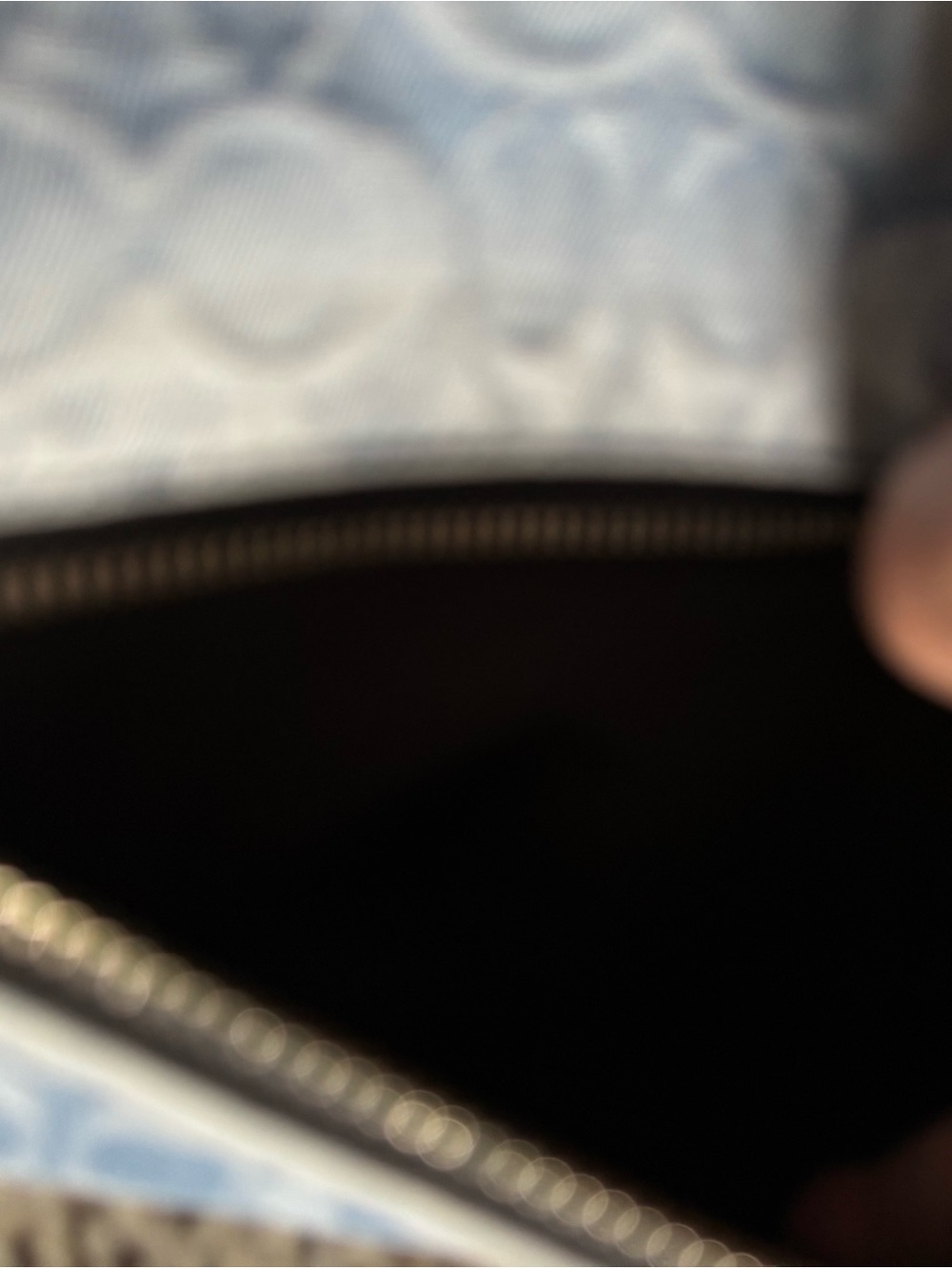 Coach Finn Crossbody in Loved Signature Denim Like New - Picture 12 of 15